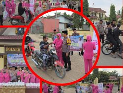 Ramadhan 1446 H, Polsek Kubu Polres Rohil dan Bhayangkari Bagikan Takjil kepada Masyarakat