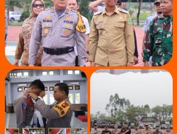 Kapolres Rohil Pimpin Upacara Gelar Apel Pasukan Operasi Ketupat Lancang Kuning Tahun 2025