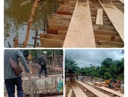 Pemkab Muara Enim Diduga Abaikan Proyek Jembatan Mangkrak di Tebat Agung