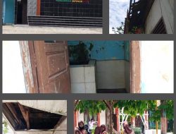 Kondisi SMA Negeri 1 Lawang Kidul Memprihatinkan, Atap dan Plafon Ruang Belajar Rusak Parah