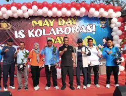 Wabup Rohil Hadiri Peringatan May Day 2025 di Polres Rohil