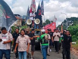 memperingati hari kebangkitan Nasional Ribuan Ojol Batam Gelar Demonstrasi
