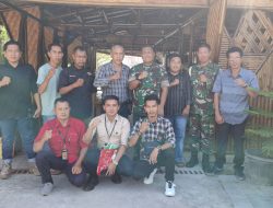 Kabiro BIN-RI.ID dan Ketua MB PKRI Cadsena Muara Enim Jalin Silaturahmi dengan Dandim 0404 Letkol Arm Tri Budi Wijaya