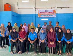 Kades Rantau Benar Gelar Pelatihan Pembuatan Pupuk Kompos