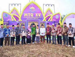 Pembukaan MTQ Ke – XV tingkat Kecamatan Renah Mendaluh di Desa Lampisi sari