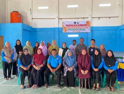 Kades Rantau Benar gelar acara pelatihan pembuatan pupuk kompos