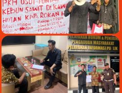 Mafia Lahan Merajalela di Kabupaten Rohil, Mahasiswa Rohil Demo: Desak Satgas PKH Turun Langsung dan Sita Kawasan Hutan!