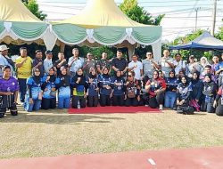 Sambut HUT ke-80 RI, Turnamen Voli Tropy Dandim 0321/Rohil Resmi Dibuka di Koramil 03 Bagan Sinembah