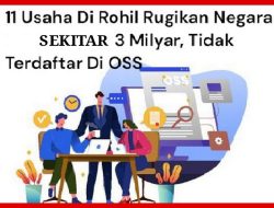 Diduga Fiktif, 11 Usaha di Rokan Hilir Rugikan Negara Lebih dari Rp3 Miliar