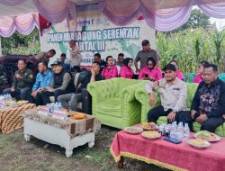 Panen raya jagung serentak kuartal III THN 2025 di Desa Rantau Benar