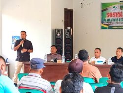 Pimpinan Cabang BPJS Ketenagakerjaan Edukasi KUD Tunas Baru dan Masyarakat Gelora tentang tentang Perlindungan Kerja