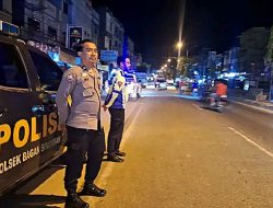 Polsek Bagan Sinembah Gelar Patroli Antisipasi Balap Liar di Malam Minggu