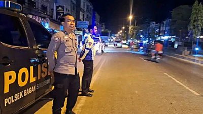 Polsek Bagan Sinembah Gelar Patroli Antisipasi Balap Liar di Malam Minggu