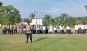 Kapolsek dan Camat Bagan Sinembah Raya Pimpin Apel Siaga Banjir