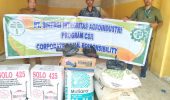 PT SIA Serahkan Bantuan Material Ketahanan Pangan di Bahtera Makmur