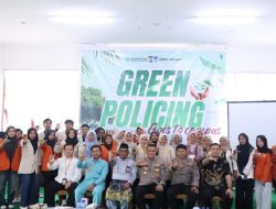 Polres Rokan Hilir Sosialisasikan Green Policing dan Tanam Pohon di Institut Teknologi Rokan Hilir