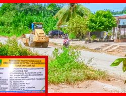Pemkab Rokan Hilir Realisasikan Peningkatan Jalan di Bagan Batu