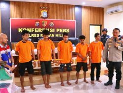 Lima Tersangka Pencurian Kabel Pertamina Ditangkap