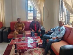 Ketua LSM PKR-N Rokan Hilir Jalin Silaturahmi dengan Pemerintah Desa Bhakti Makmur