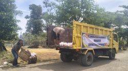 PT SIA Bantu Warga Rokan Hilir Angkut Sampah Lewat Program CSR