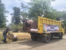 PT SIA Bantu Warga Rokan Hilir Angkut Sampah Lewat Program CSR