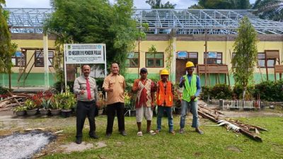 Ketua DPD LSM PKR-N Rohil Akan Melaporkan Pekerjaan Revitalisasi Sekolah Dasar Apabila ada Penyimpangan