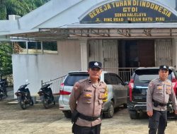 Polsek Bagan Sinembah Tingkatkan Pengamanan Rumah Ibadah Lewat Patroli Rutin