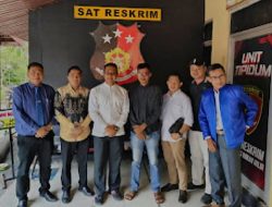 Diduga Difitnah Oknum Pengelola Media, Wabup Rohil Jhony Charles Jalani Pemeriksaan di Polres Rohil Sebagai Saksi