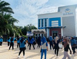 Wabup Jhoni Charles dan Istri Hadiri Perayaan HUT ke-14 Partai NasDem Rokan Hilir