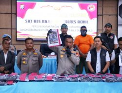Polres Rohil Ungkap 79,98 Kilogram Sabu, Kurir Residivis Kembali Ditangkap