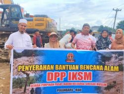 IKSM Indonesia Salurkan Rp 31,78 Juta Bantuan untuk Korban Bencana Alam di Sumut