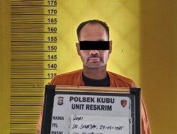 Polsek Kubu Tangkap Pria 44 Tahun dengan Barang Bukti Sabu