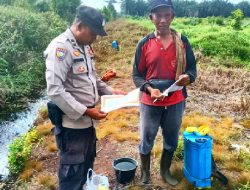Polsek Tanah Putih Tanjung Melawan Tingkatkan Patroli Karhutla, Hasil Nihil Titik Api