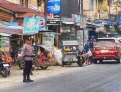Strong Point Pagi Dilaksanakan untuk Jaga Kamseltibcarlantas dan Kenyamanan Pengguna Jalan