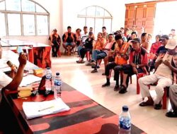 Riasetiawan Nasution Kuasa Direktur PT SMB Gelar Rapat Pembinaan Juru Parkir di Bagan Sinembah