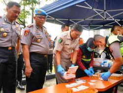 Seluruh Personel Polda Riau hingga Polsek Jalani Tes Urine Serentak