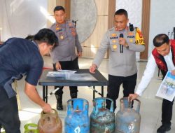 Tiga Pelaku Penyalahgunaan LPG Subsidi Ditangkap Satreskrim Polres Rohil 