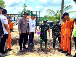Polsek Pujud Bersama TNI dan Masyarakat Galakkan Gerakan Rokan Hilir Asri