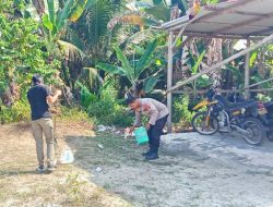 Polsek Tanah Putih Tanjung Melawan Gelar Giat Bersih-Bersih di Mako dan Asrama