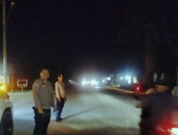 Polsek Pujud Gelar Patroli Malam Antisipasi Aksi Premanisme di Wilayah Hukum Pujud