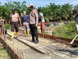 Renovasi Jembatan SDN 009 Parit Sujak Dukung Akses Warga dan Keselamatan Siswa Sekolah Dasar