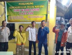 Pastikan Keamanan Lingkungan Tetap Terjaga, Polsek Pujud Lakukan Pengecekan Pos Siskamling