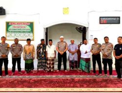 Kapolsek Pujud Gelar Patroli Dialogis dan Shalat Zuhur Berjamaah di Sungai Tapah Selama Ramadan