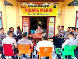 Kapolsek Pujud Pimpin Anev Mingguan, Tekankan Antisipasi Karhutla dan Monitoring Konflik Agraria