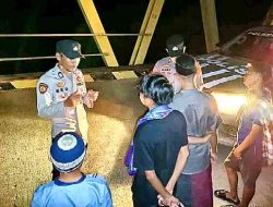 Patroli Rutin Polsek Kubu, Polisi Amankan Objek Vital dan Wilayah Rawan