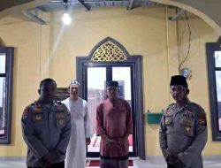 Polsek Pujud Laksanakan Patroli dan Pengamanan Sholat Subuh, Ibadah Jamaah Berlangsung Aman