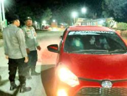 Tim Raga Polsek Pujud Patroli Malam, Pastikan Wilayah Aman dari Kejahatan C3