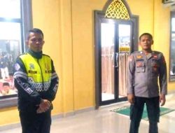 Polsek Pujud Laksanakan Patroli dan Pengamanan Salat Tarawih, Pastikan Jamaah Beribadah Aman