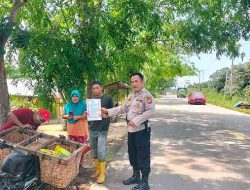 Polsek TPTM Gencarkan Sosialisasi Larangan Karhutla, Warga Diminta Tak Bakar Lahan