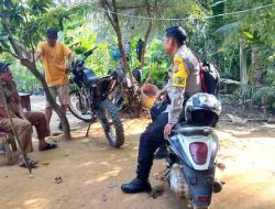 Polisi Sambangi Warga Tangga Batu, Ajak Tingkatkan Kamtibmas dan Waspada Narkoba